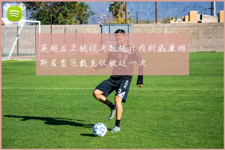 英超后卫被过次数统计内科威廉姆斯居首范戴克仅被过一次